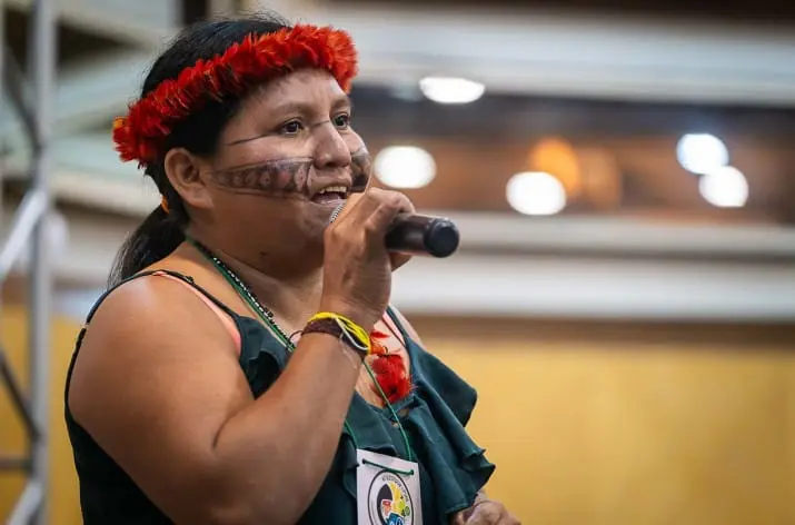 maria-leusa-kaba-lider-munduruku-defensores-ambientales | Ambienta - Staging Maria Leusa Kaba, líder indígena Munduruku y una de las defensores ambientales amenazadas por la minería ilegal.