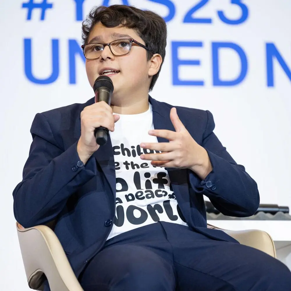 francisco-vera | Ambienta - Staging Francisco Vera, premiado por la ONU como defensor juvenil del medio ambiente.