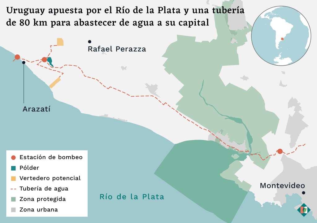 20231115_Uruguay-Arazati_water-treatment-plant_map_ES | Ambienta