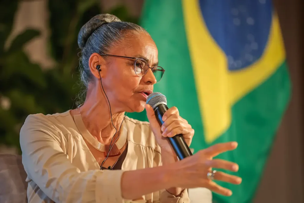 COP30. Marina Silva, ministra de Ambiente de Brasil, destaca la lucha contra la deforestación y la transición energética.