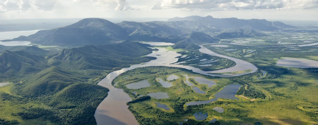 Vasta extensión del Pantanal, foco de restauración ecológica en Sudamérica