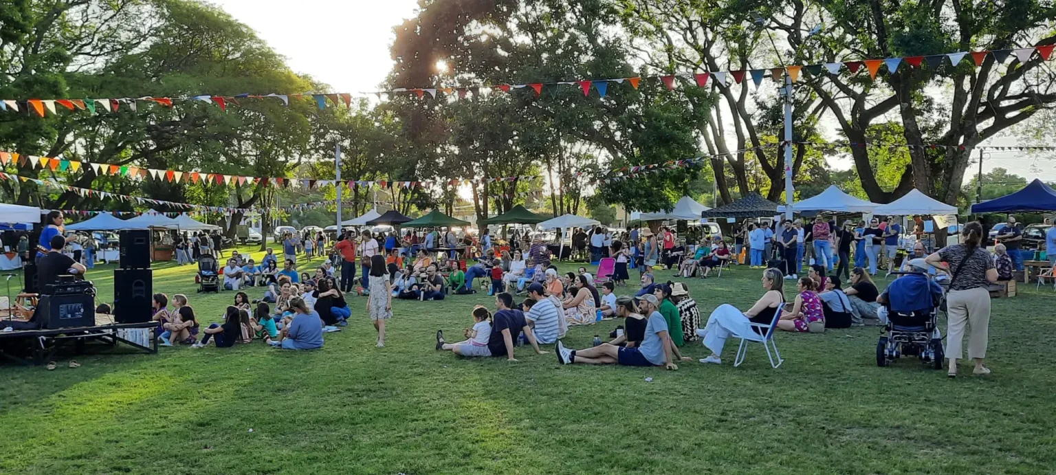 Segunda Feria Ecológica de Colonia Valdense stands visitantes