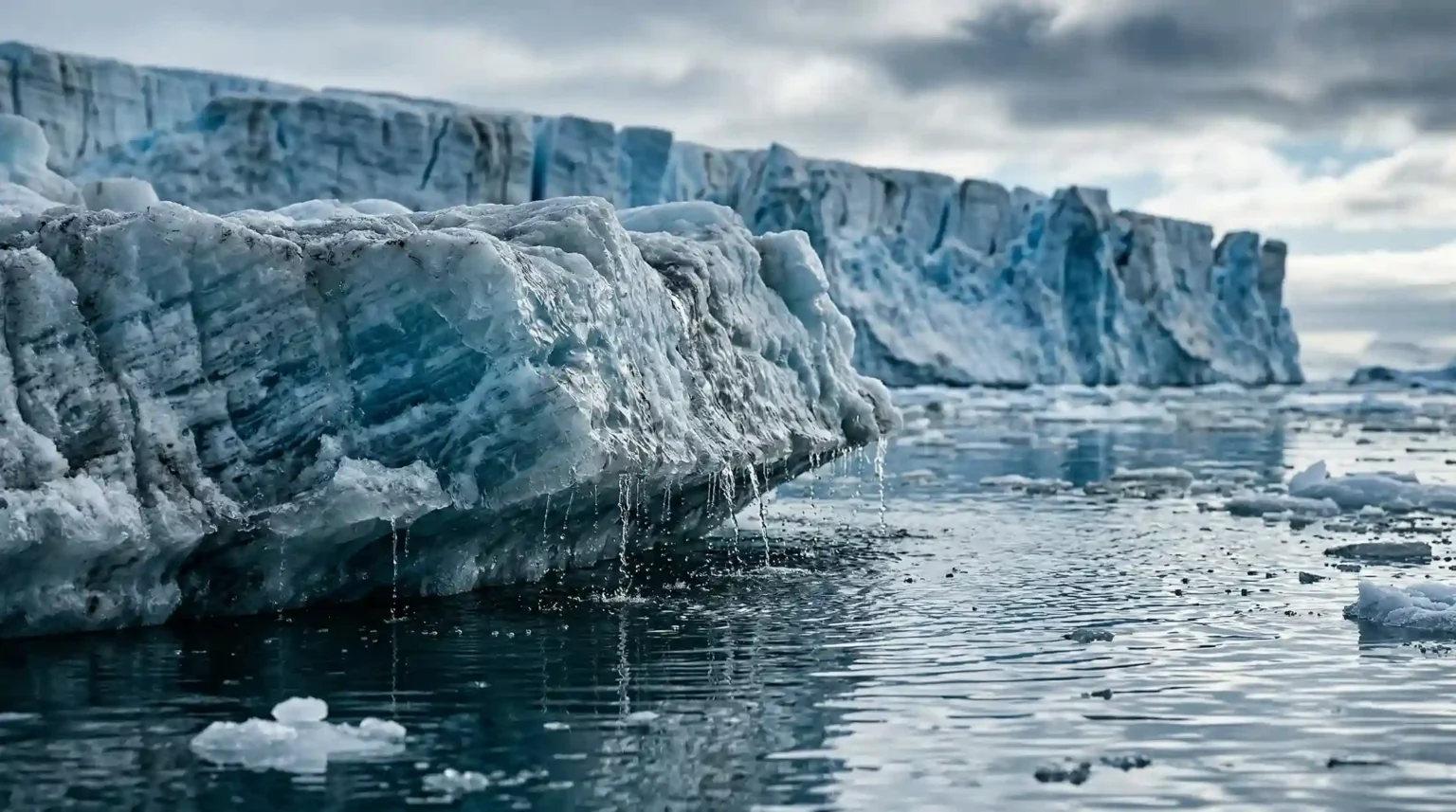 Día Mundial Del Clima Por Qué Importa Qué Está Cambiando Y Qué Significa Para Hoy Y El Futuro Evidencia del deshielo glacial por el cambio climático global en el Día Mundial del Clima.